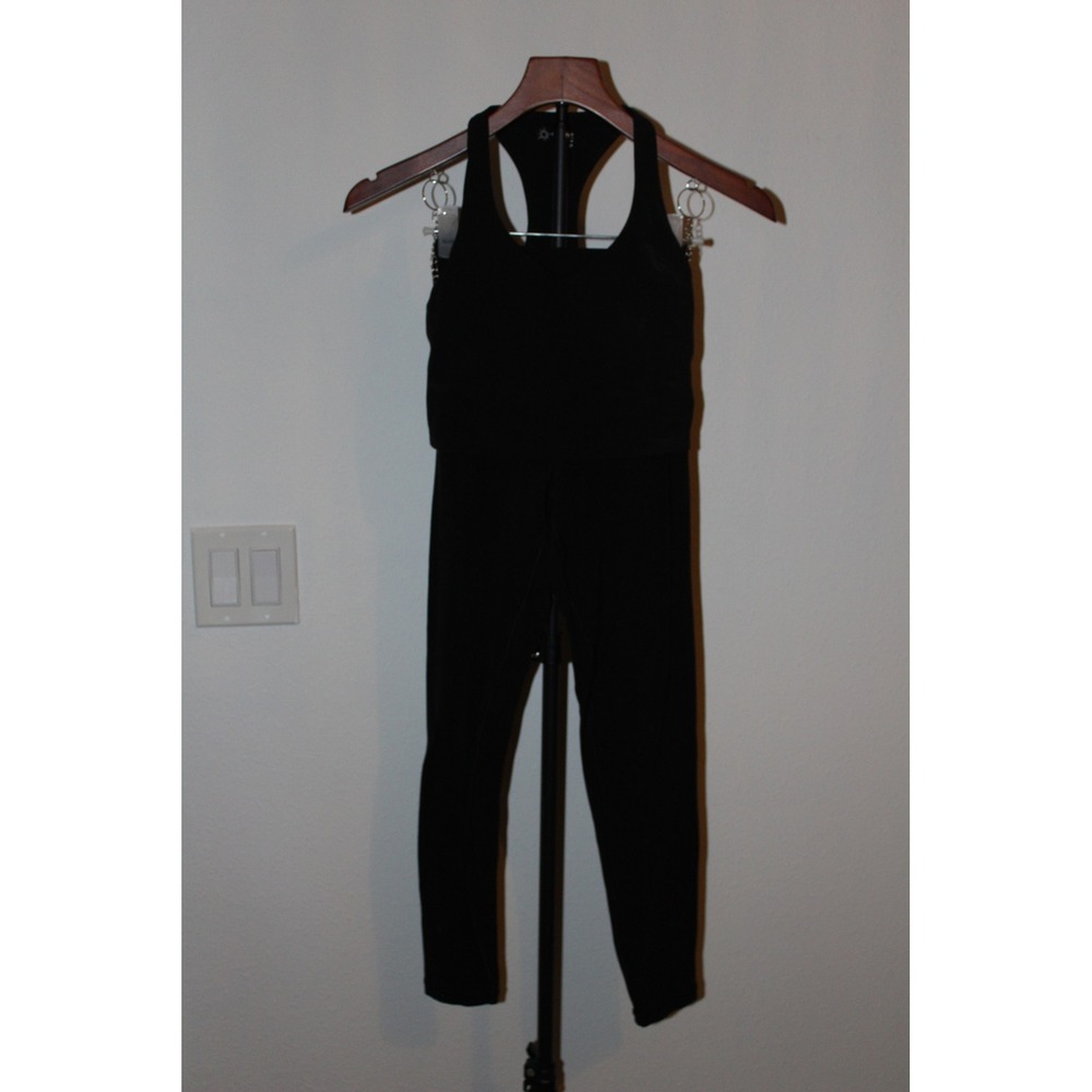 Offline by Aerie Real Me Black Activewear Set XS Bra S 7/8 Leggings High Rise